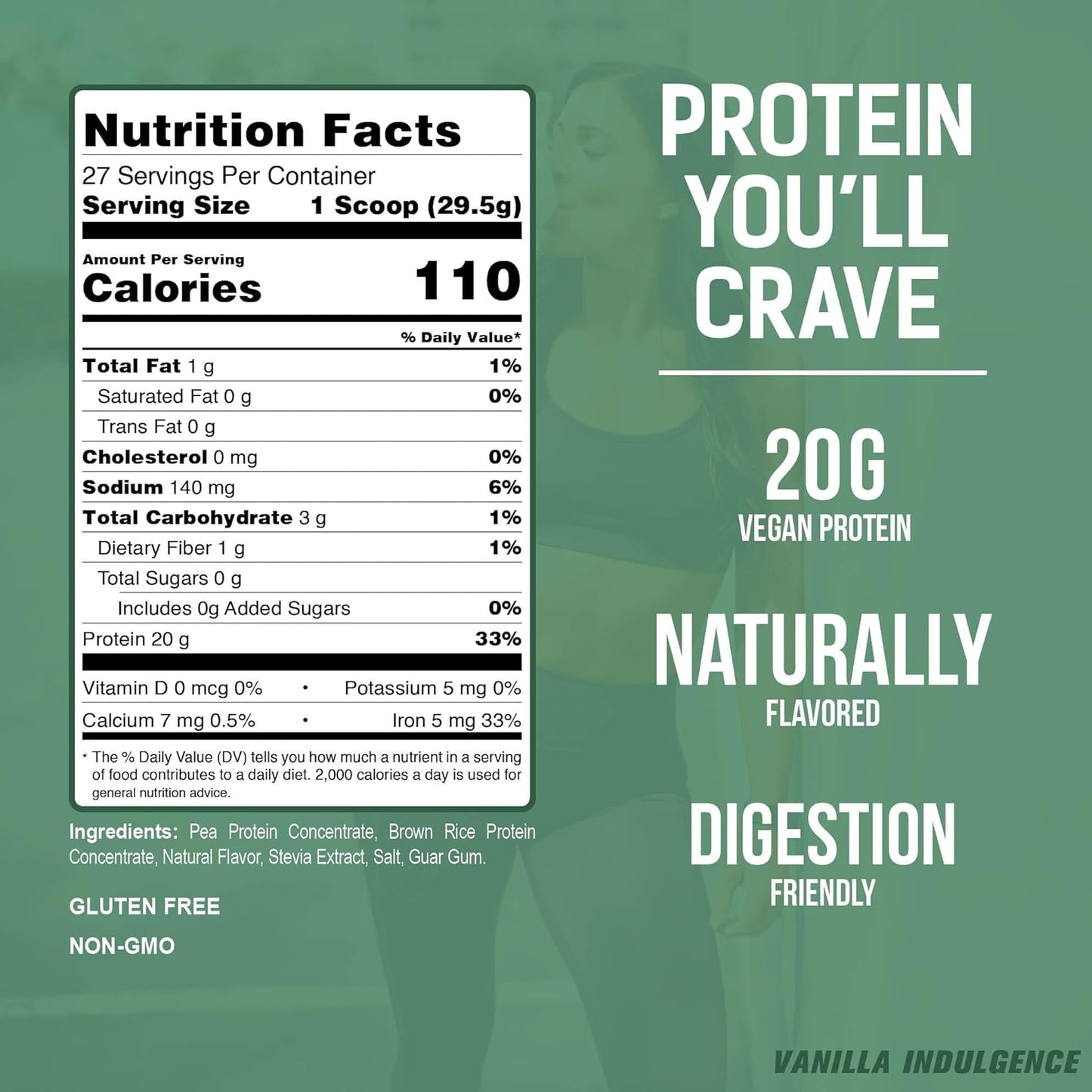 PESCIENCE Select Vegan Protein Vegan Vanilla Indulgence (1.75 lbs)