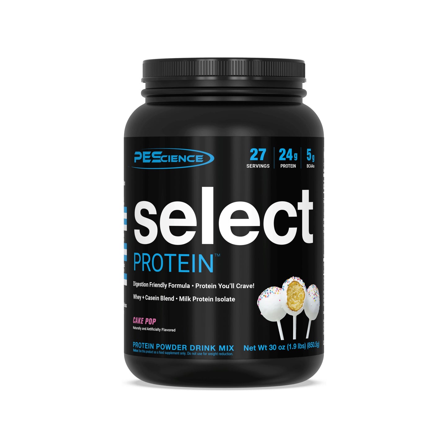 PESCIENCE Select Protein Powder Cake Pop (1.9 lbs)
